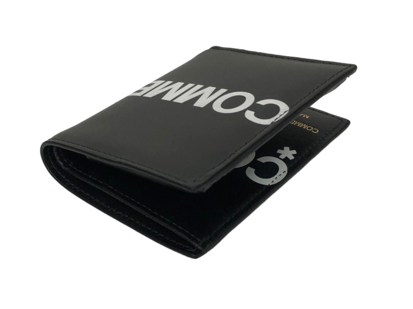 COMME des GARCONS (コムデギャルソン) HUGE LOGO WALLET BLACK 二