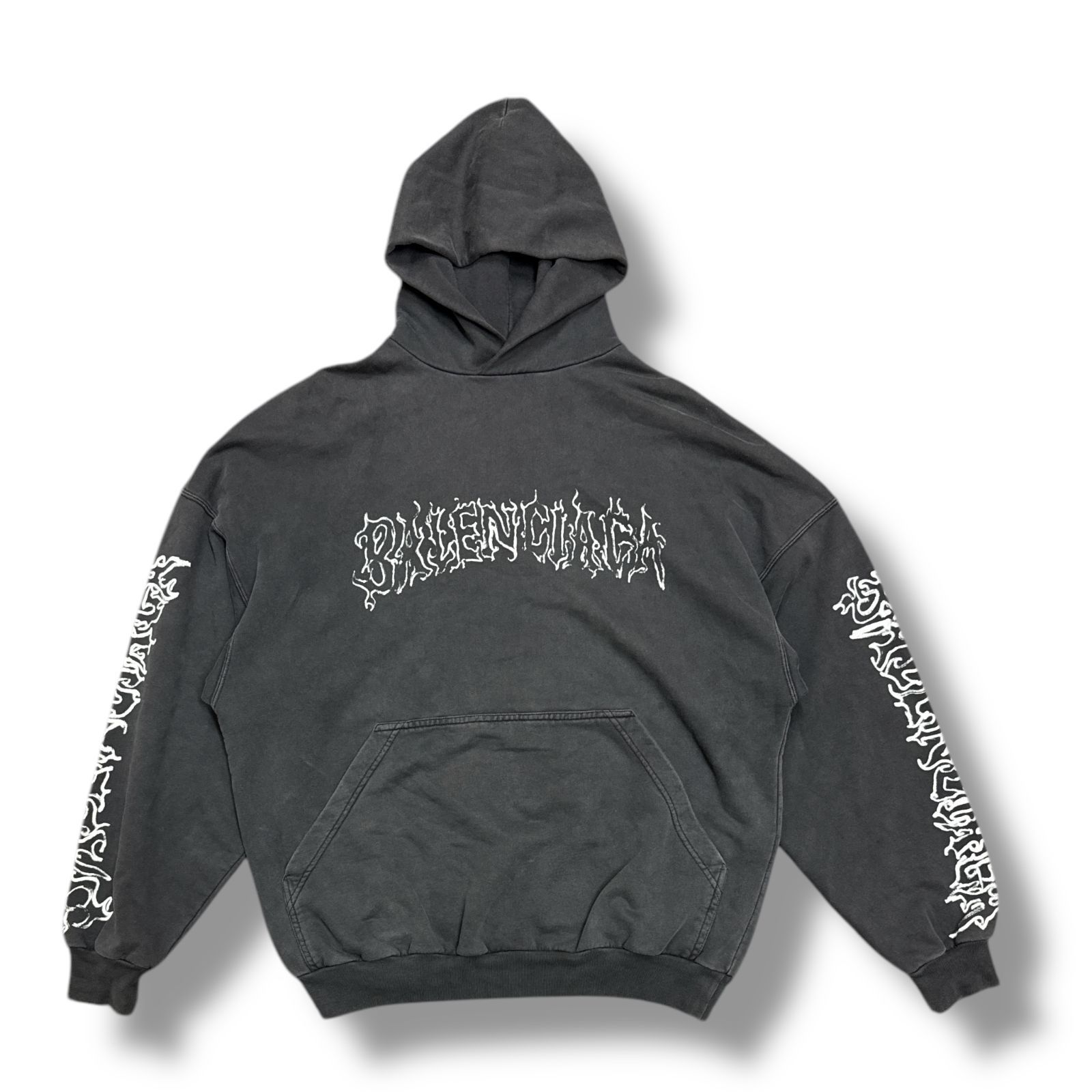 国内正規 BALENCIAGA DIY METAL OUTLINE HOODIE メタル 国内正規 BALENCIAGA DIY METAL OUTLINE HOODIE メタル