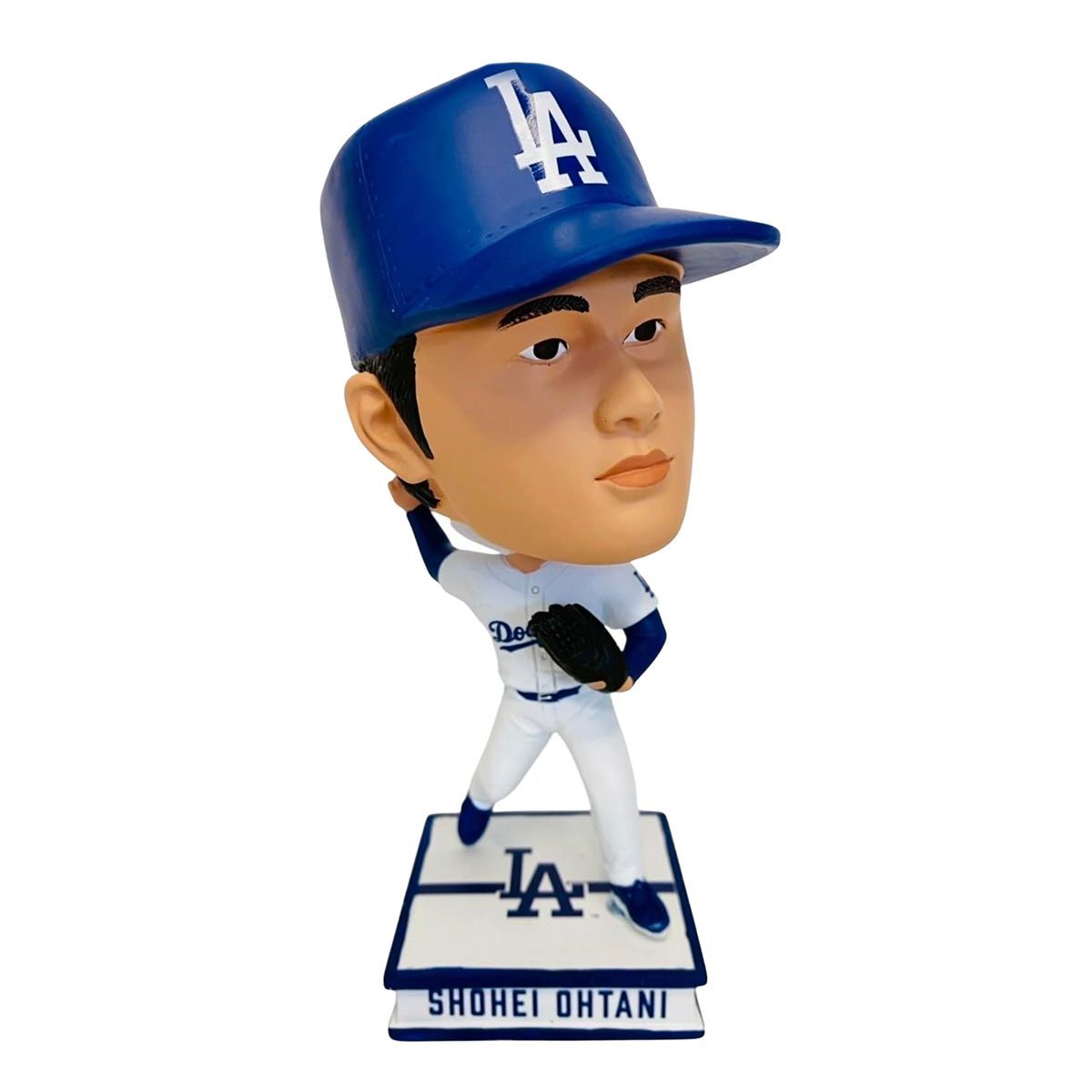 大谷翔平 ボブルヘッド 大谷翔平 公式 グッズ ピッチング ビッグボブルヘッド 9.5インチ 24.1cm シリアルナンバー入り MLB メジャーリーグ公式 グッズ LA DODGERS ロサンゼルス ドジャース フィギュア モデル 背番号17 17番