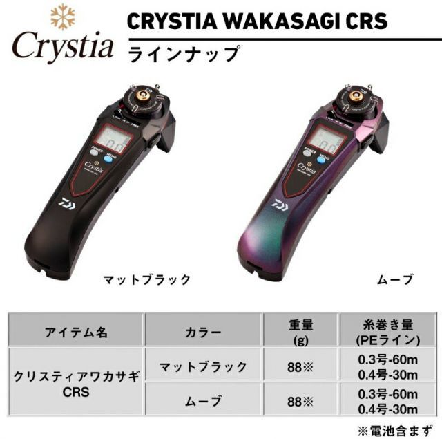 ワカサギ用電動リール