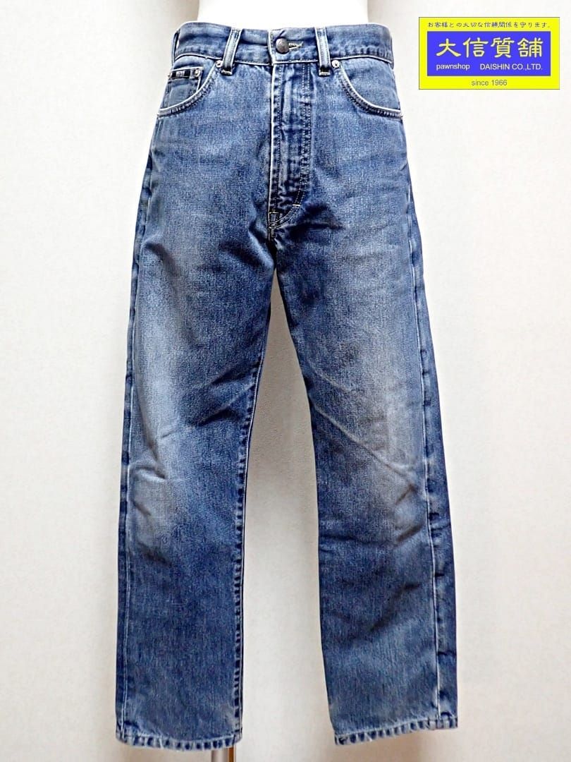 HUGO BOSS ヒューゴ ボス ジーンズ デニムパンツ W31 L34 ブルー 中古B 【送料無料】 A-8247
