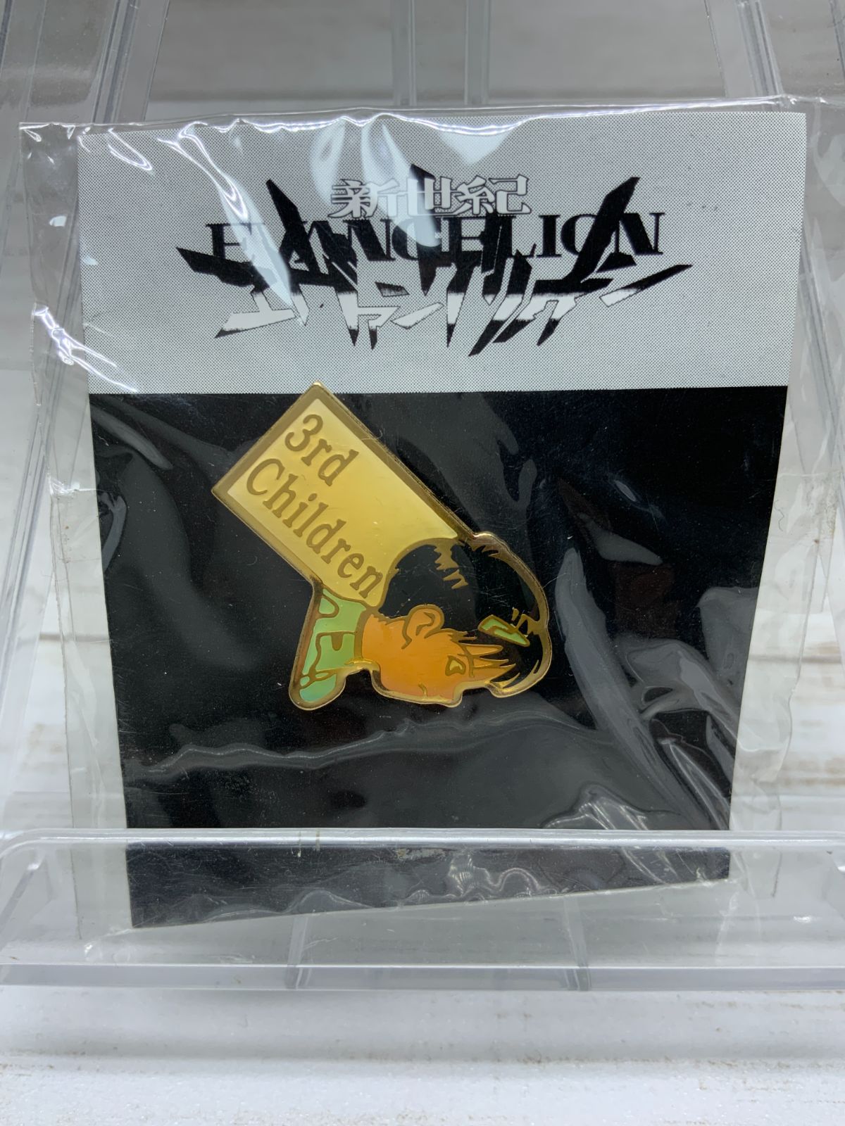 シンジ ピンバッジ】エヴァ 碇シンジ 缶バッジ タワレコ TOWER RECORDS