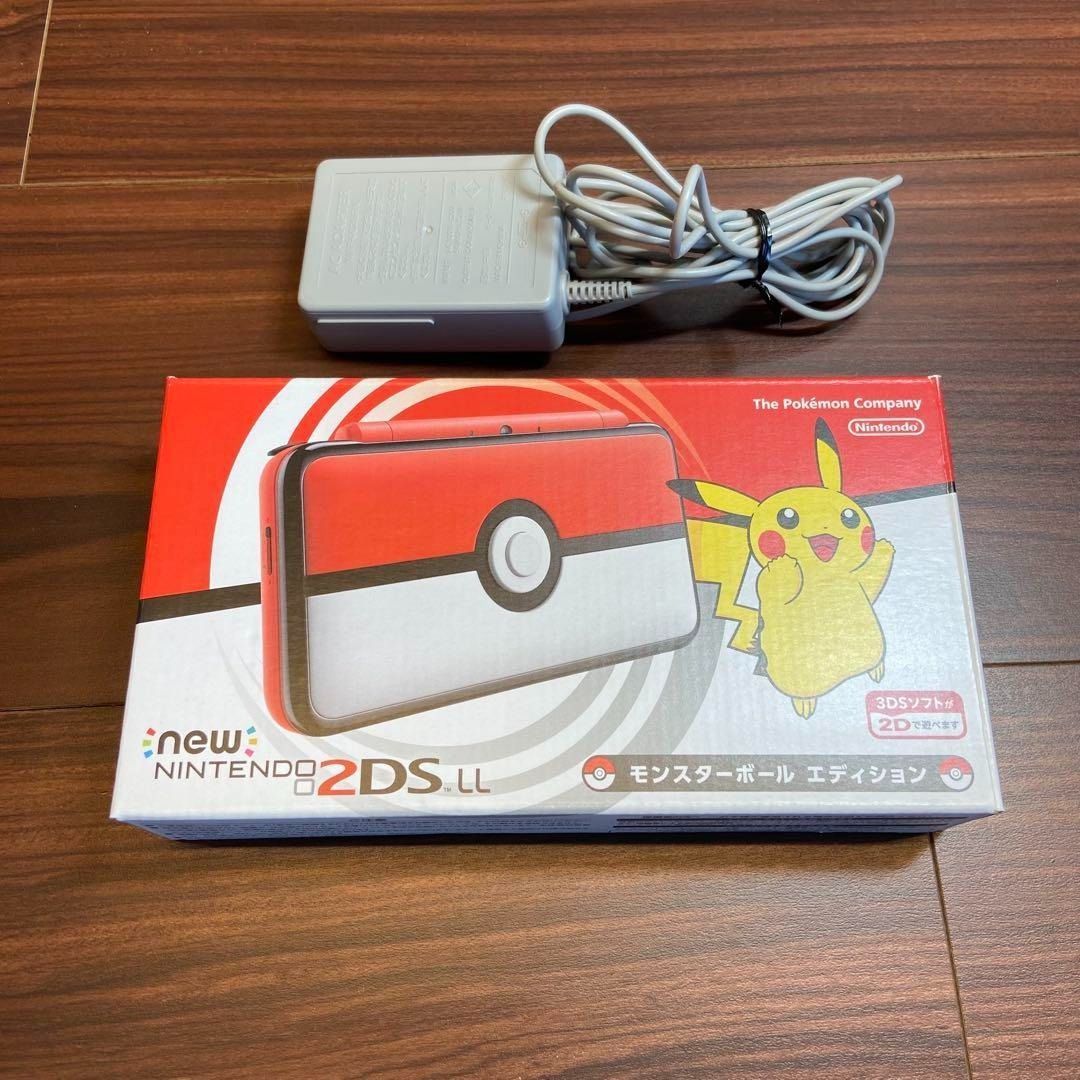 Newニンテンドー2DS LL 本体 モンスターボールエディション 4106