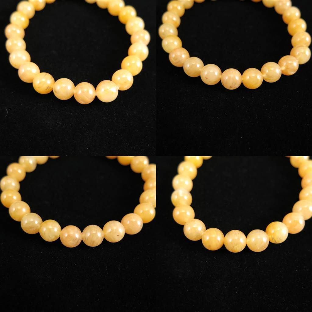 H&E社 サチャロカ ローズアゼツライト（AZOZEO) 8mm玉ブレスレット