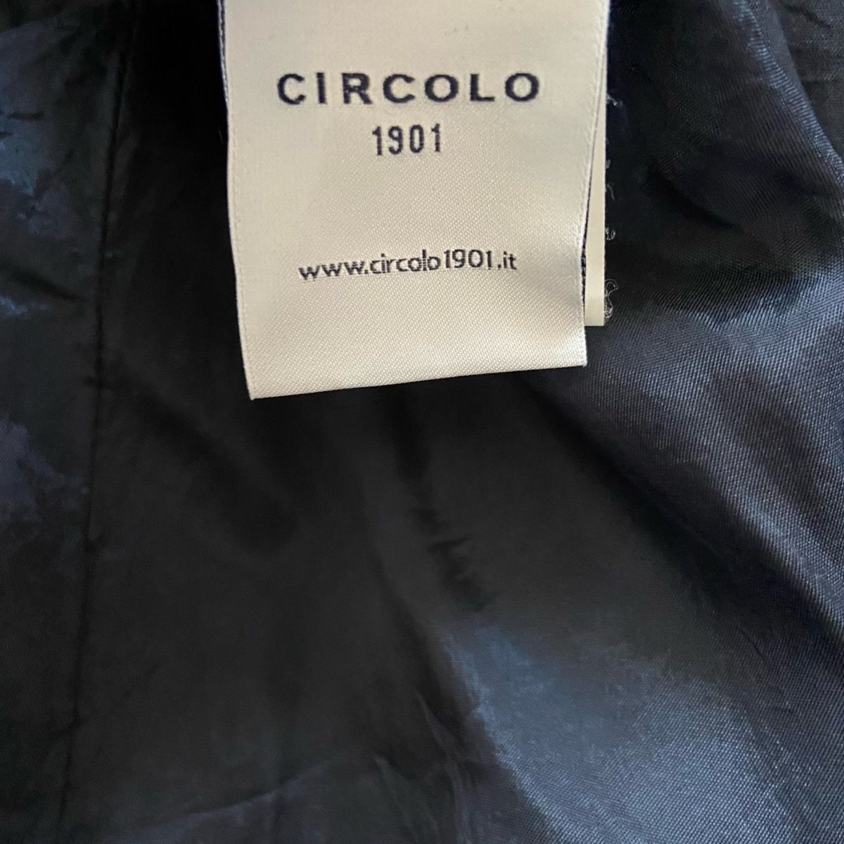 CIRCOLO1901(チルコロ) コート サイズ40 M レディース ダークネイビー