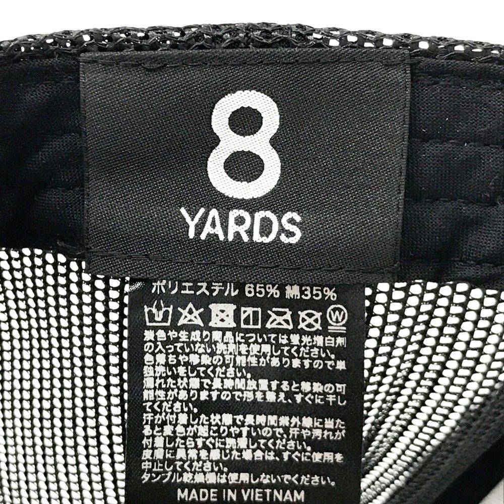 8YARDS ハチヤーズ メッシュキャップ ブラック系 [240101447849