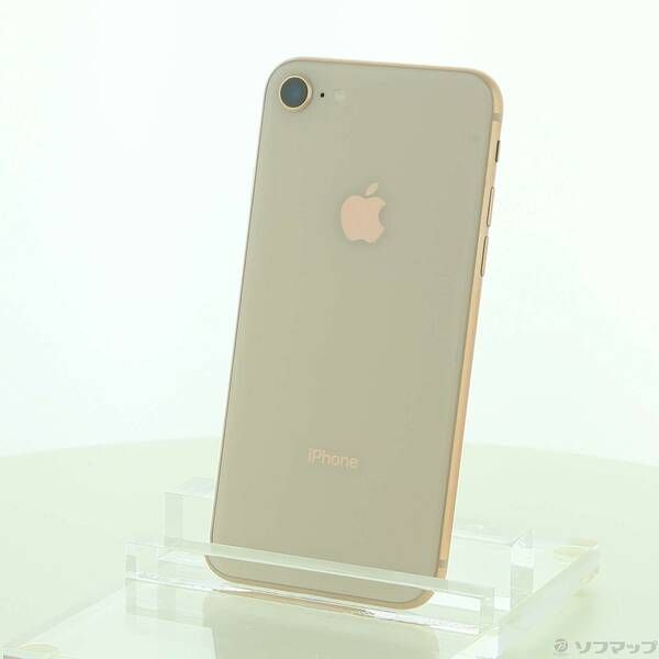 美品 iPhone8 64GB (MQ7A2J/A) ゴールド 【SIMフリー】 ムスビー｜Apple iPhone 8 64GB ゴールド SIMフリー MQ7A2J/A【iPhone8