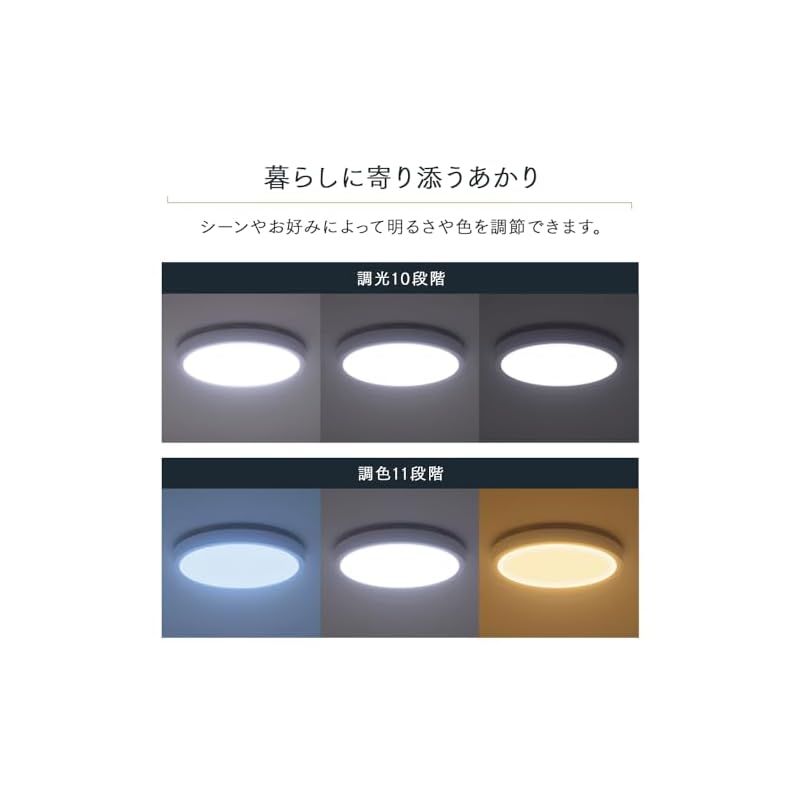LEDシーリングライト 8畳