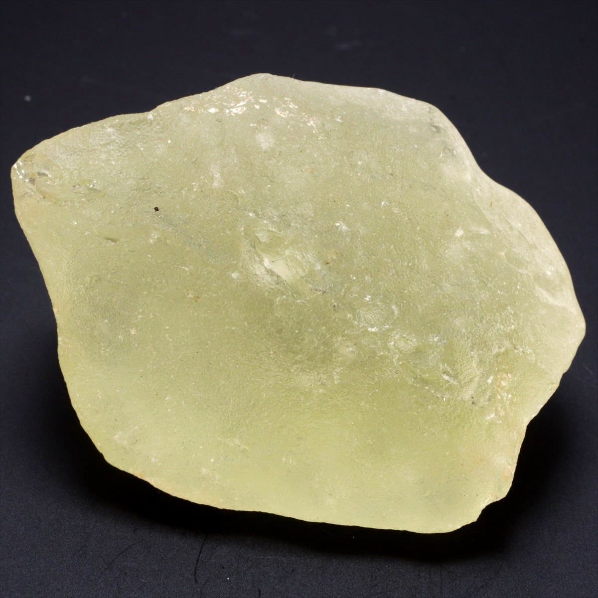 リビアングラス 鑑別書付き 56.4g リビアンガラス インパクタイト 原石  