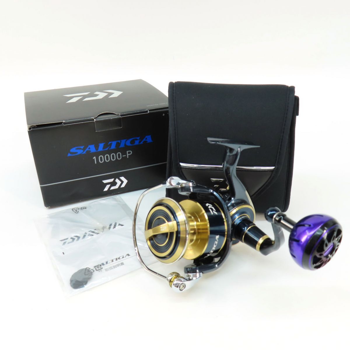 DAIWA ダイワ 20 SALTIGA ソルティガ 10000-P スピニングリール ハンドルノブ:社外品 ※中古 - メルカリ