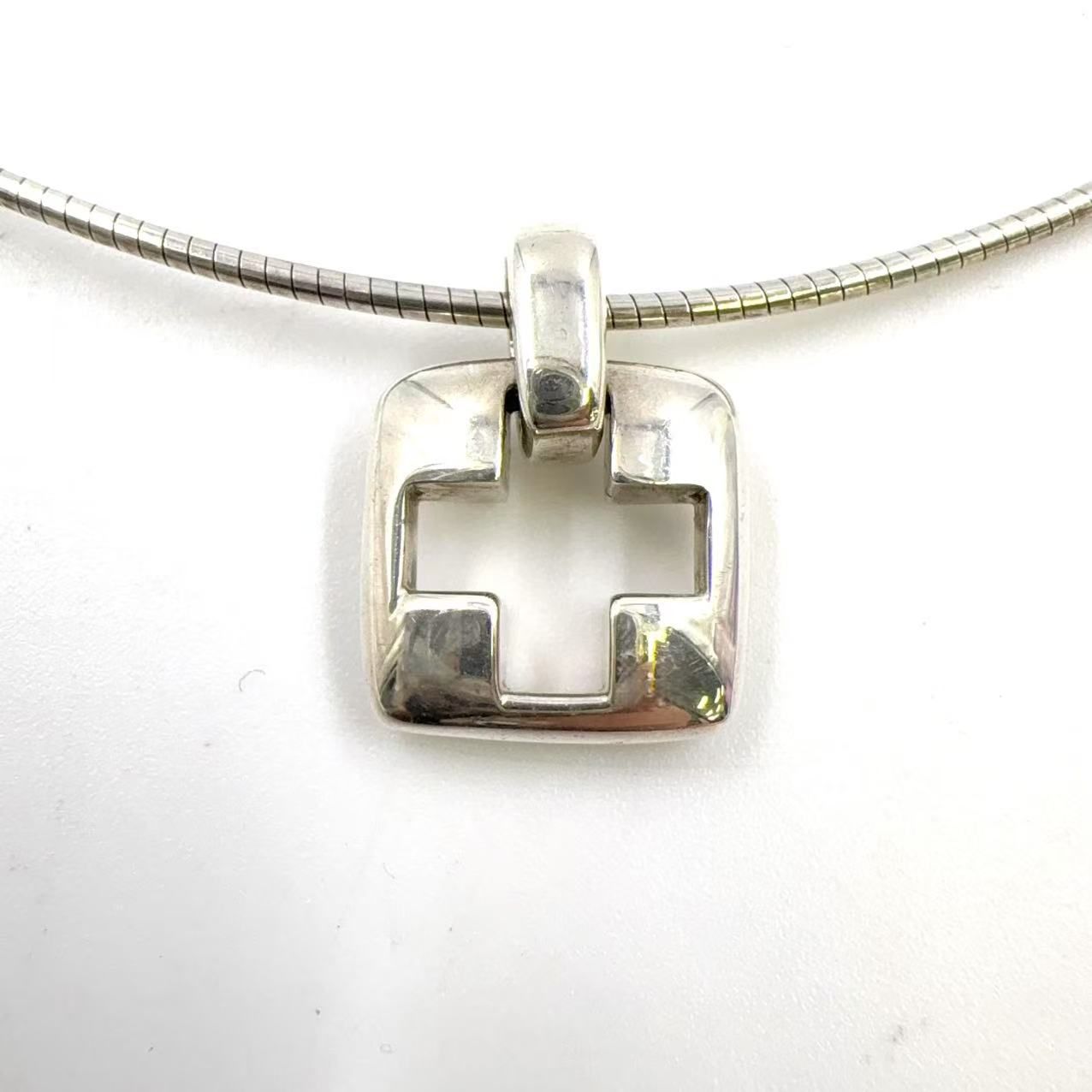 TIFFANY & Co. オープンクロス スクエア SV925 シルバー