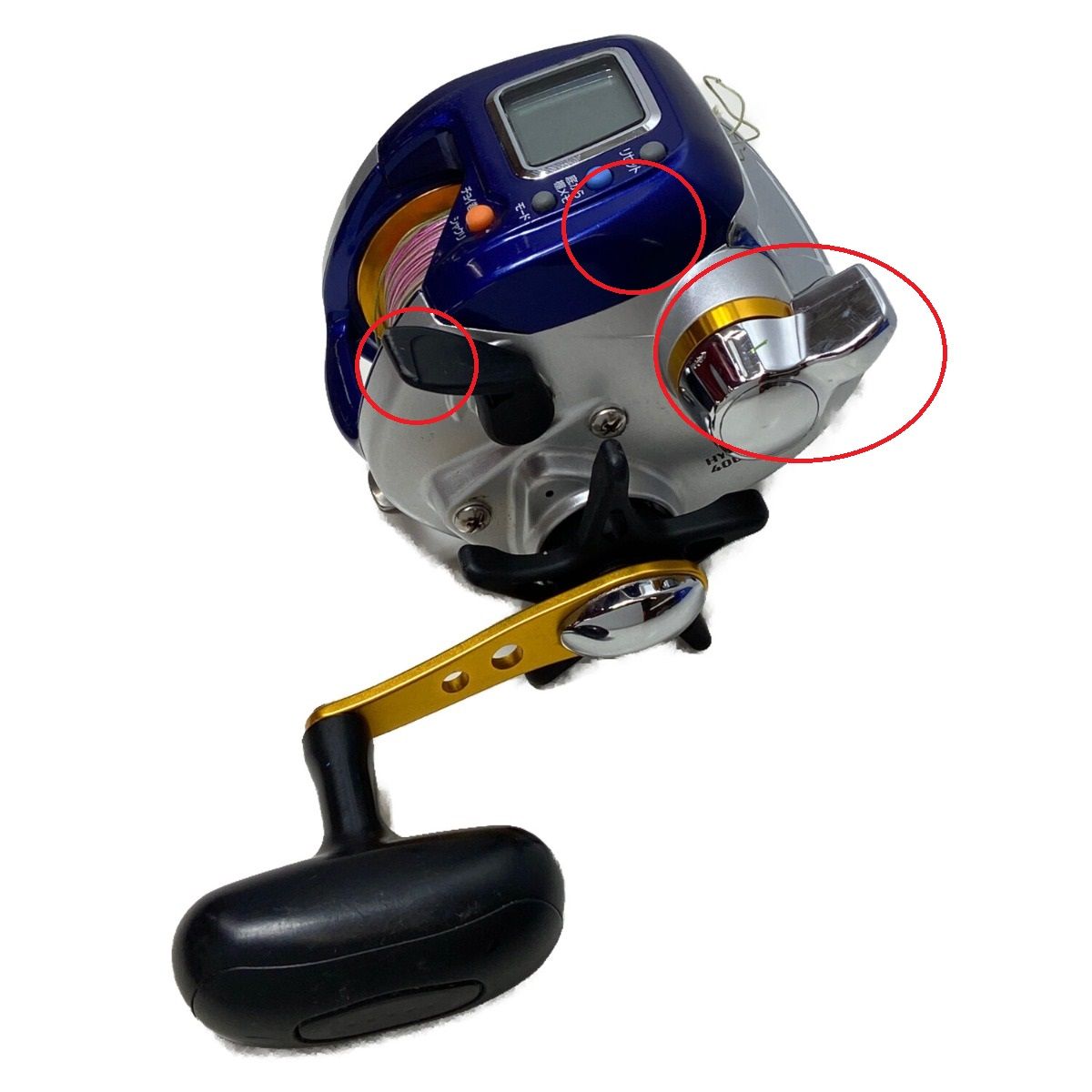 ΨΨDAIWA ダイワ ハイパータナコン 400F 801394 電動リール 箱