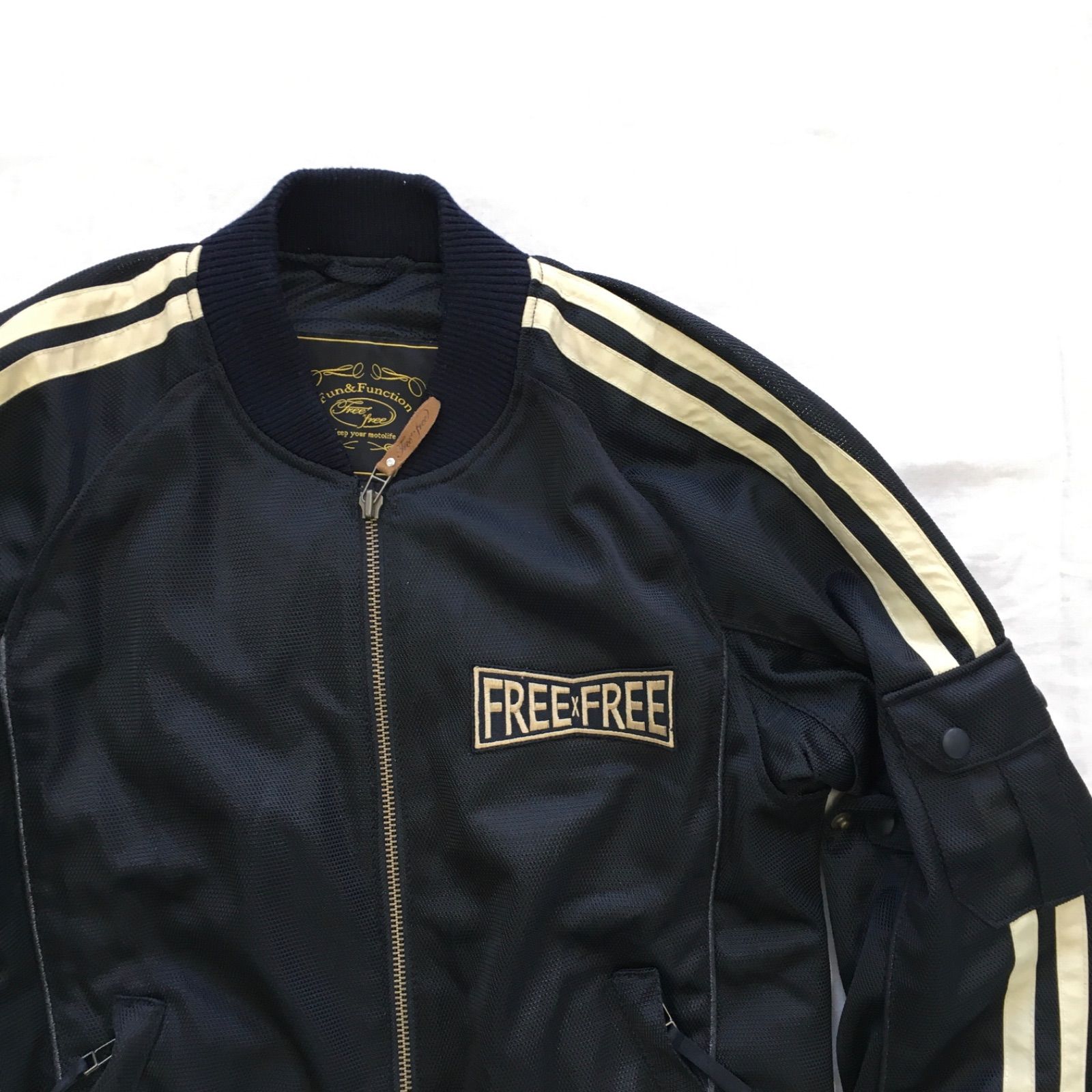 FunFunction Freefree ジャケット メッシュ バイクジャケット M - メルカリ