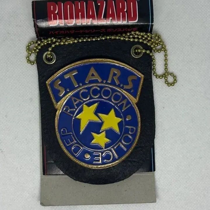 Stars Rpd 【中古】BIOHAZARD S.T.A.R.S.ポリス バッジresidentevil CAPCOM ミリタリー カジュアル サバゲ ...
