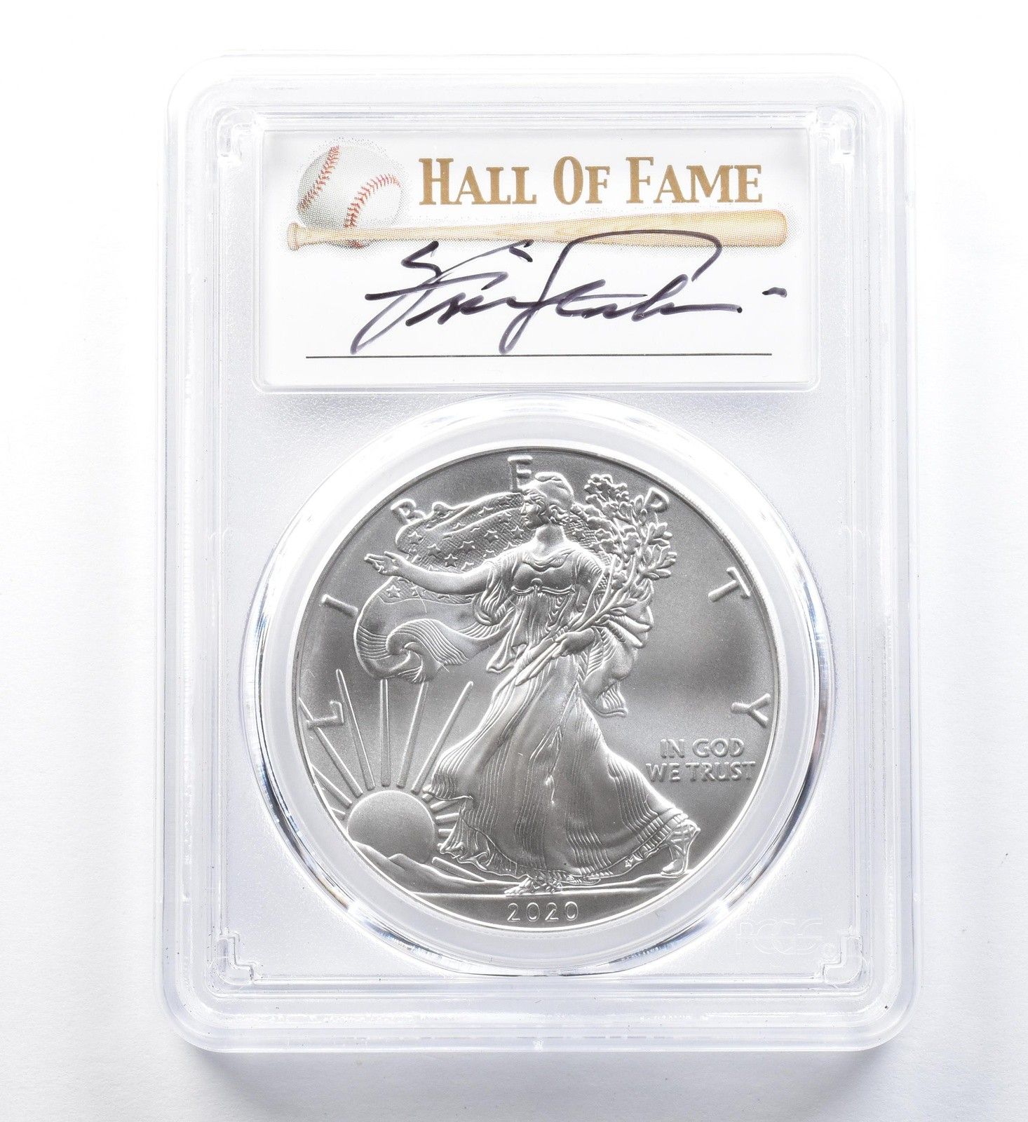 2020 アメリカン シルバー イーグル ファーゴン ジェンキンス FDOI MS70 PCGS *1276