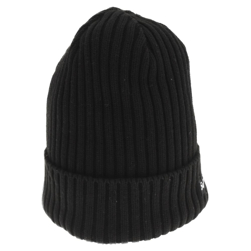 SUPREME (シュプリーム) Overdyed Ribbed Beanie スモールボックスロゴ 