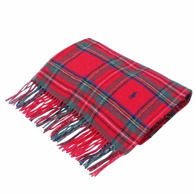 新品ラルフローレン ひざ掛け RALPH LAUREN ロイヤルスチュワート ラルフローレン RALPH LAUREN HOME ロイヤルスチュワート
