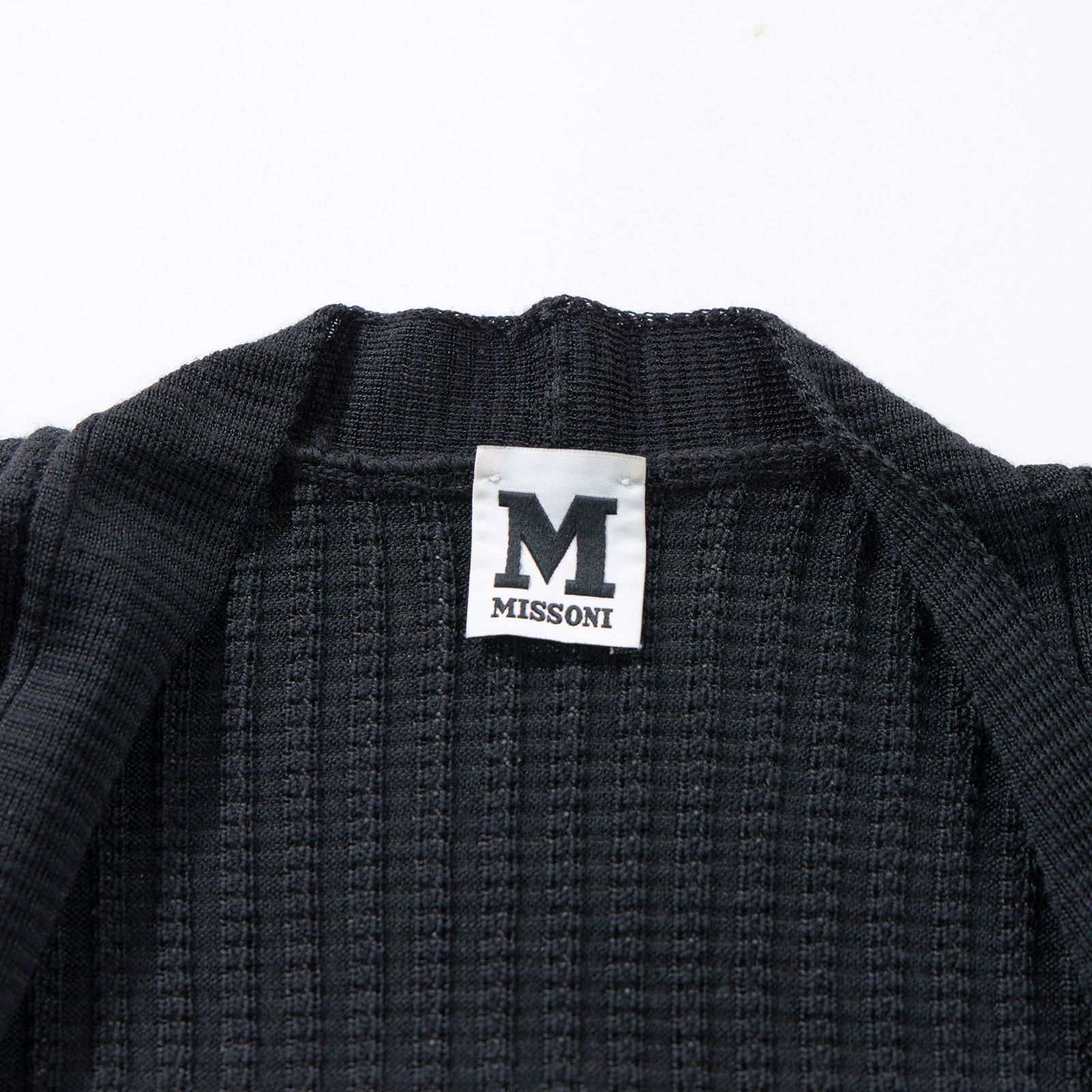 ミッソーニ M MISSONI カーディガン ロングスリーブ レーヨン×メリノ