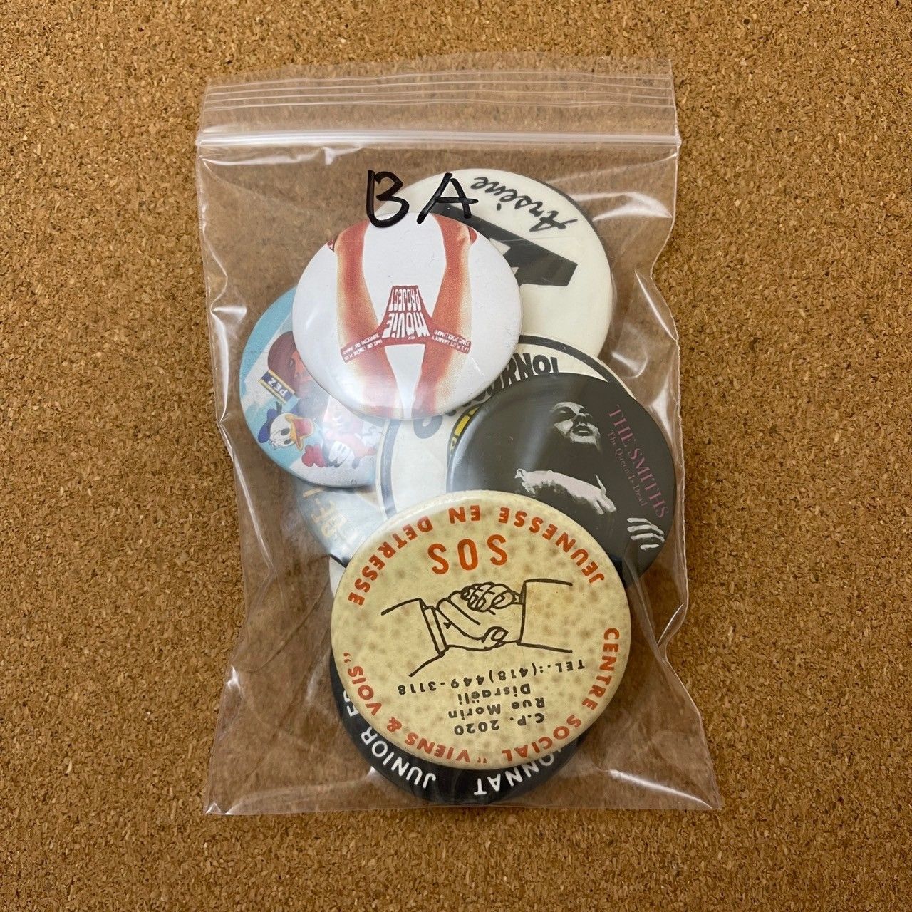 缶バッジ ビンテージ アンティーク BA 50s ~ 60s 70s 80s 90s