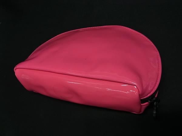 ChristianDior クリスチャンディオール パテントレザー ポーチ マルチ