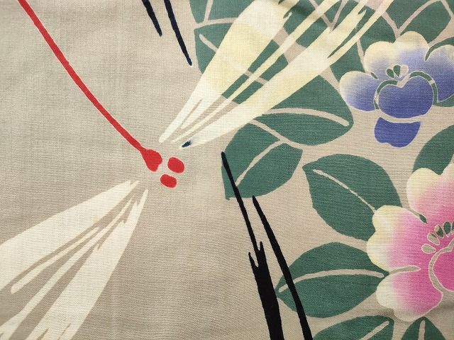 平和屋本店□浴衣 まとめて 45点 鳳凰 蝶 蜻蛉 花柄 Kansai 山本寛斎  