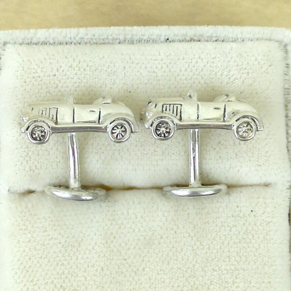 TIFFANY ティファニー カフリンクス 車モチーフ シルバー 925
