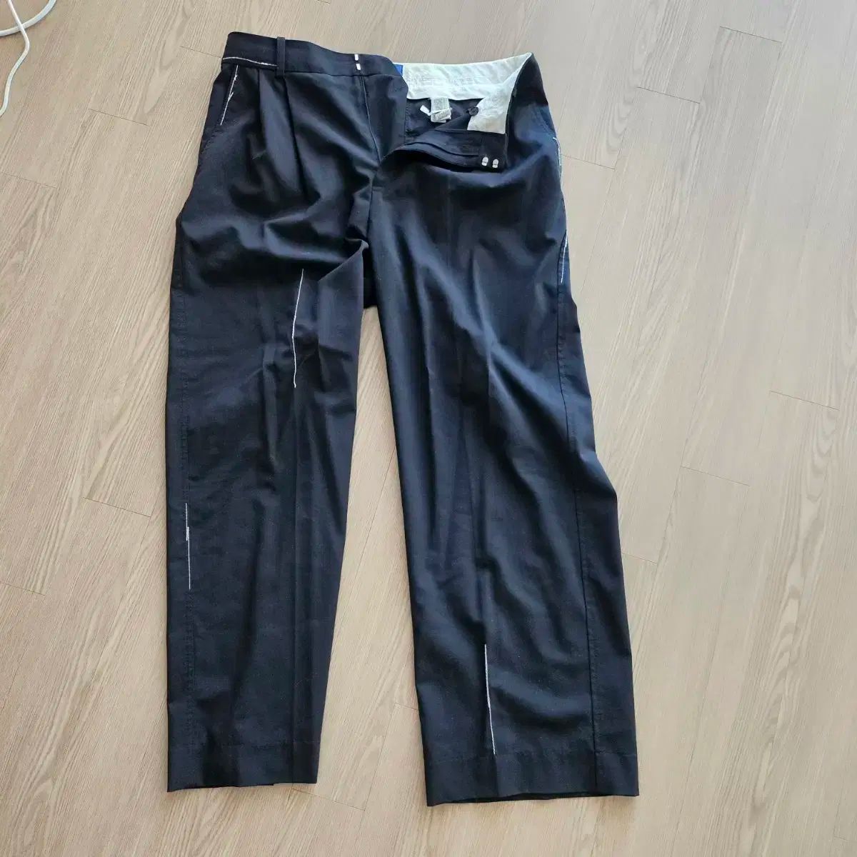 ZARA X ADERERROR ステッチ スラックス M サイズ