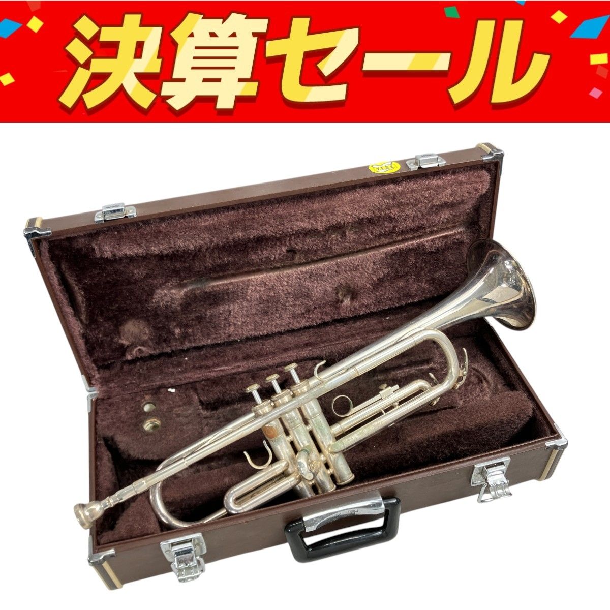 YAMAHA YTR3320S トランペット 純正ケース マウスピース付き W10143896