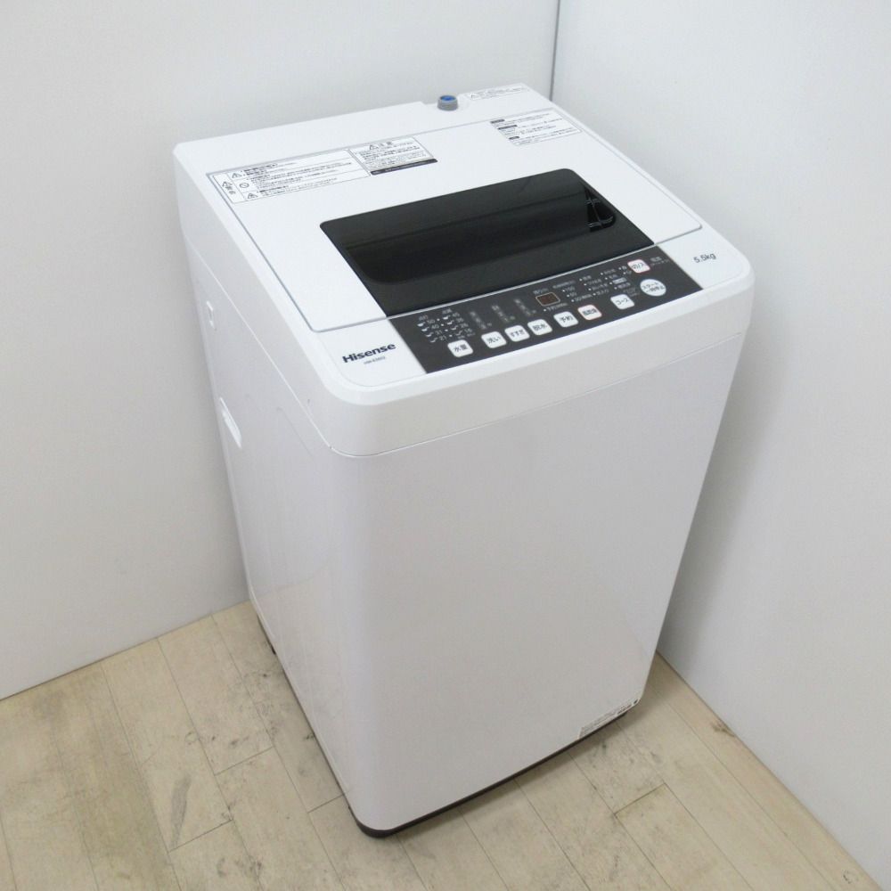 Hisence ハイセンス 全自動洗濯機 5.5kg HW-E5502 2018年製