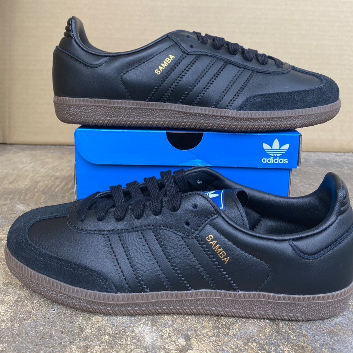 お買い物ガイド 【新品】25.0cm adidas SAMBA OGアディダス