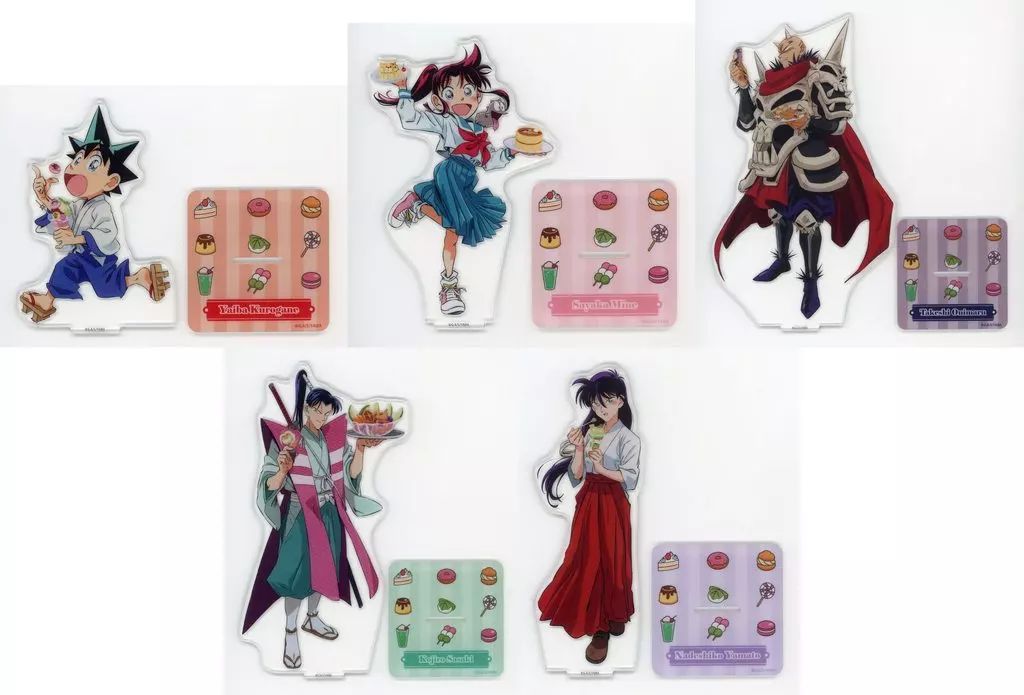 【】アクリルスタンド・アクリルパネル 全5種セット ビッグアクリルスタンド 「セガ ラッキーくじ 真・侍伝YAIBA」 B賞