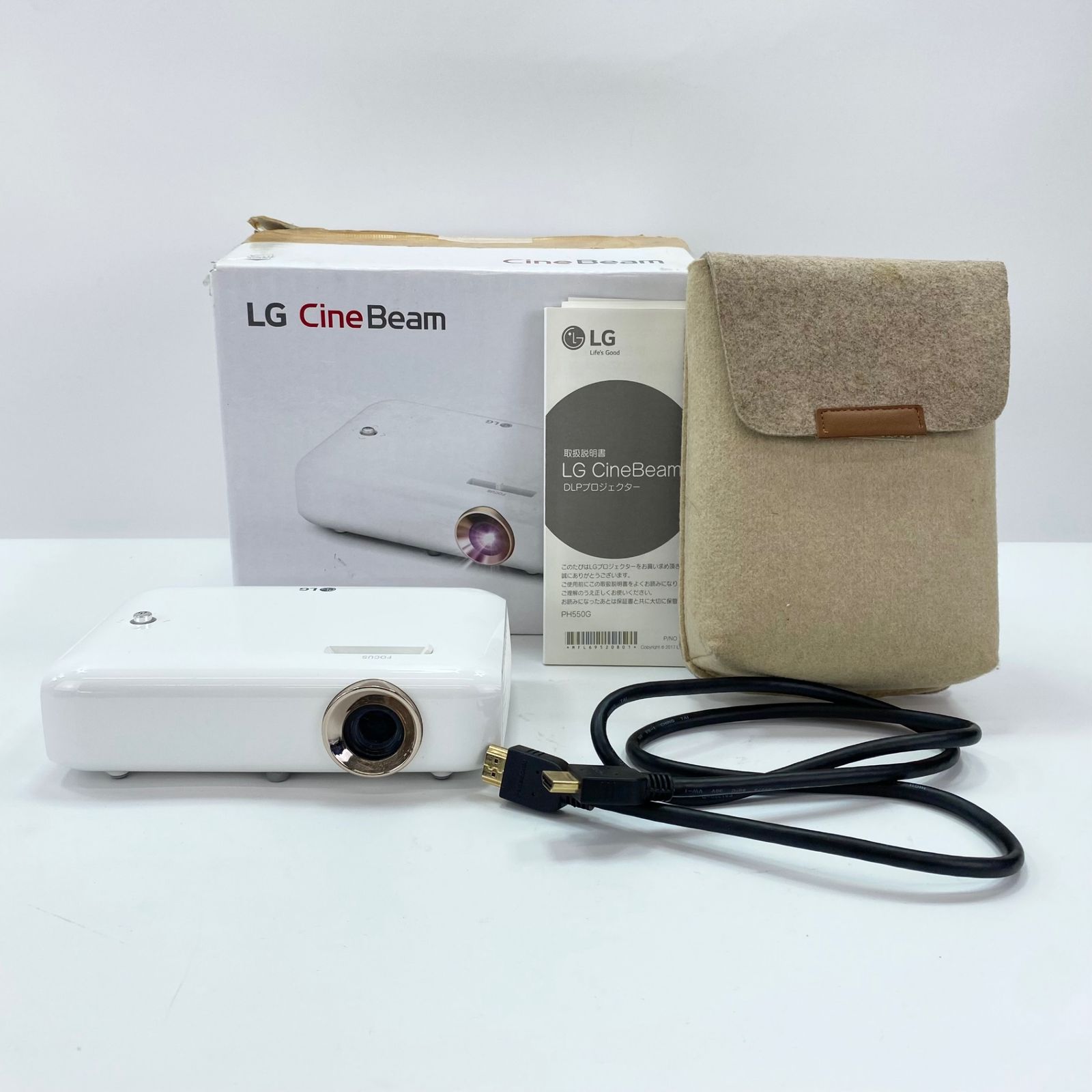 LG 超小型プロジェクター PH550G - メルカリ