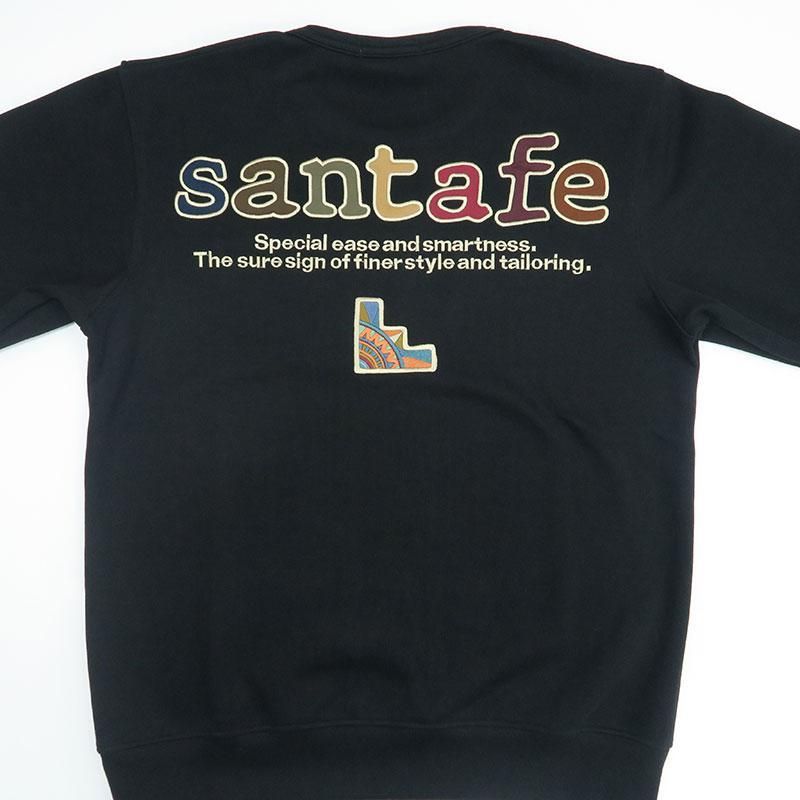 Santafe トレーナー サンタフェ 定番 バックアップリケ トレーナー スウェットパンツ