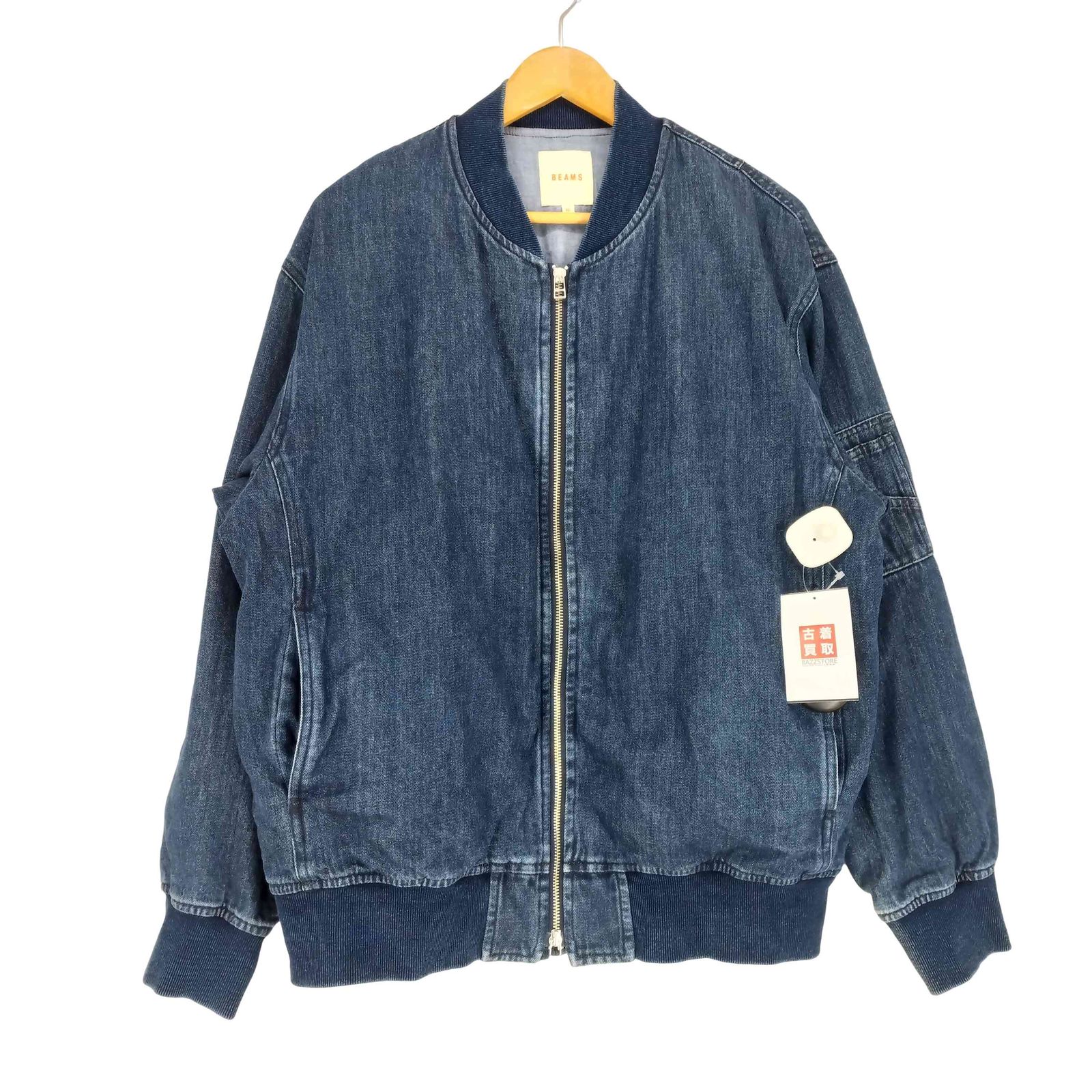 BEAMS（ビームス）ルーズ デニム カバーオール ジャケット