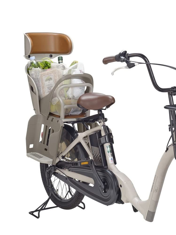 OGK技研 オージーケー技研 自転車 ヘッドレスト付リアキッズシート ポポラ モア RBC-019DX グレージュ グレージュ 旧製品 RBC-019DX POPOLA more