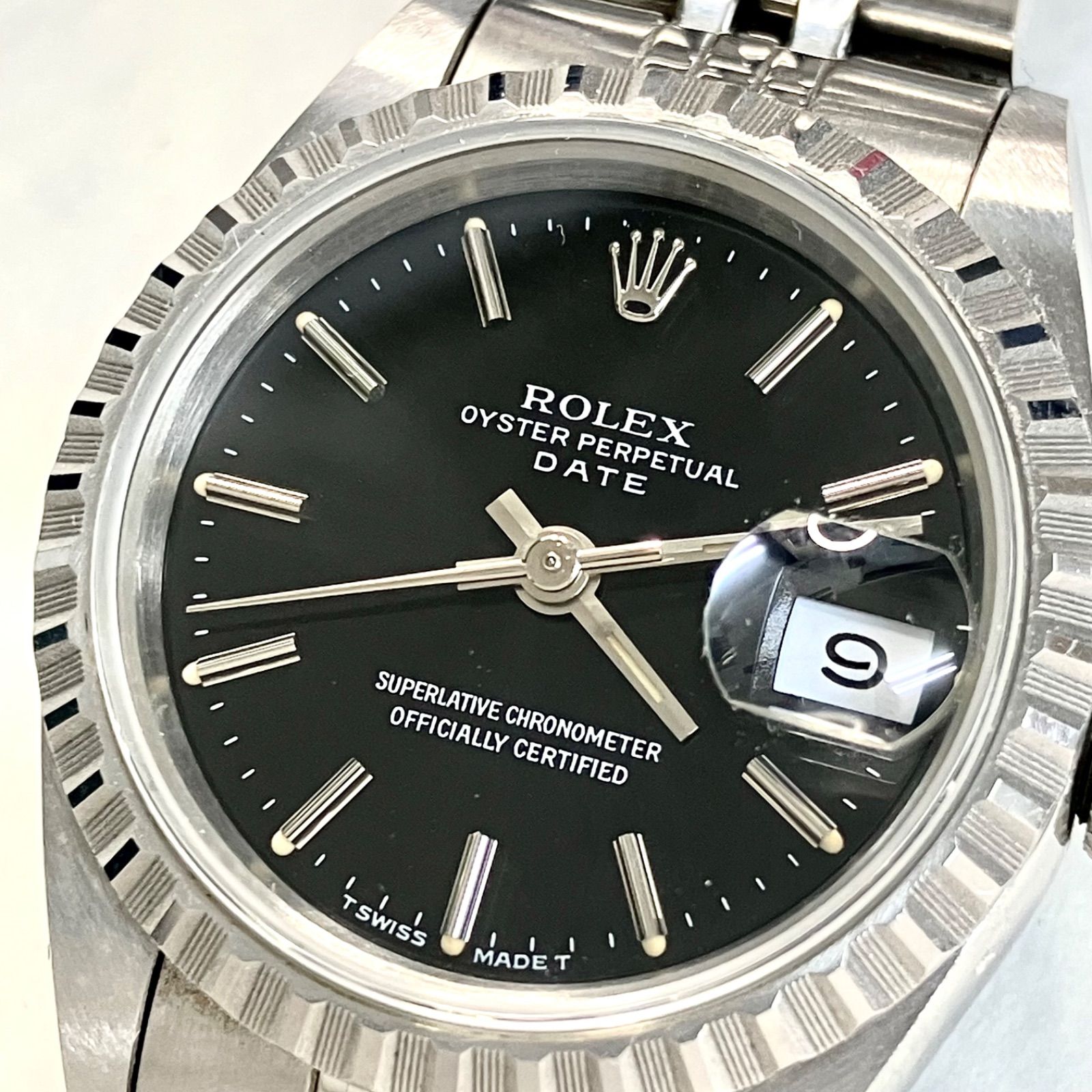 上美品⭐️ROLEX ロレックス】 デイトジャスト 69240 バーインデックス 