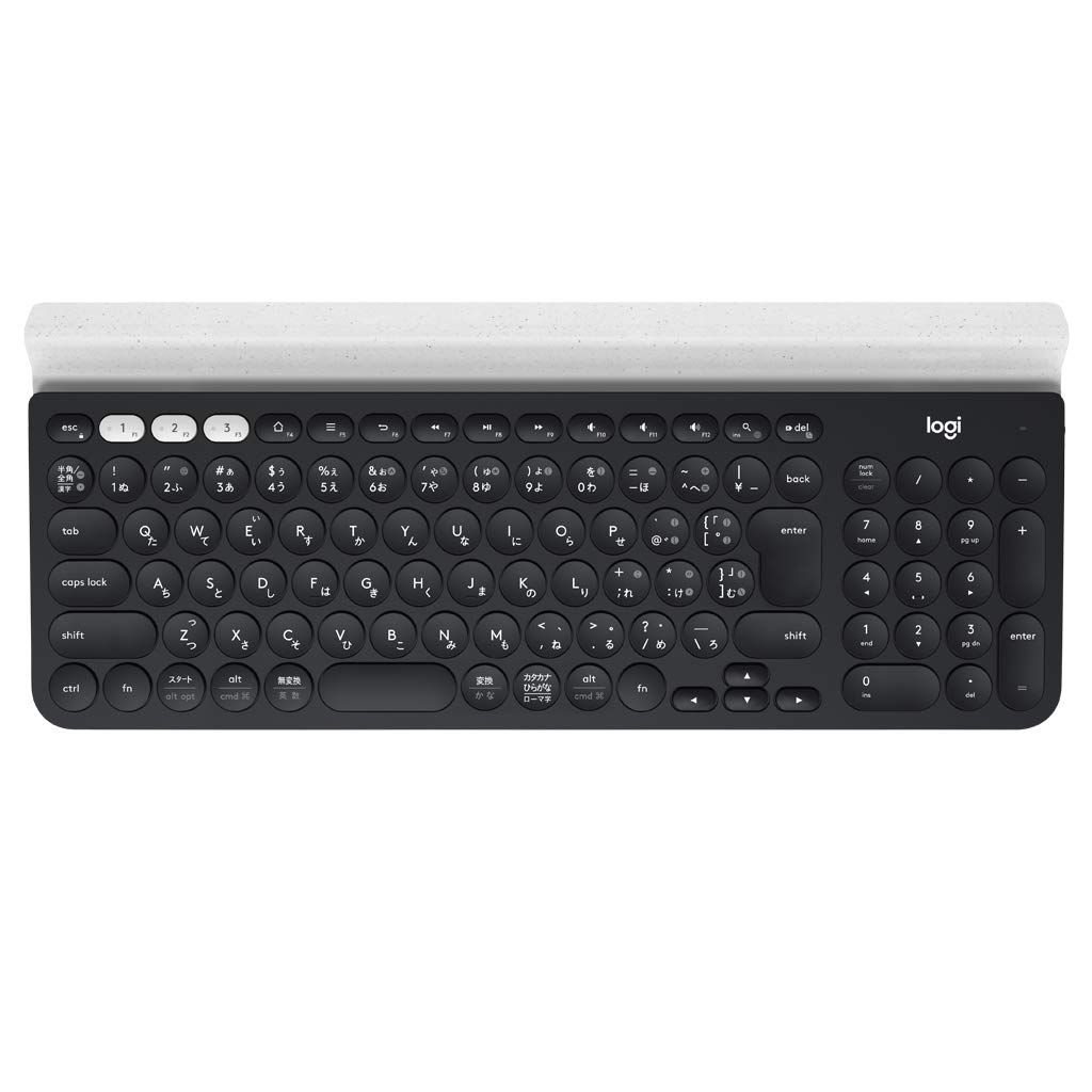 ロジクール ワイヤレスキーボード K780 Bluetooth Unifying ワイヤレス 無線 キーボード windows mac Chrome iOS Android