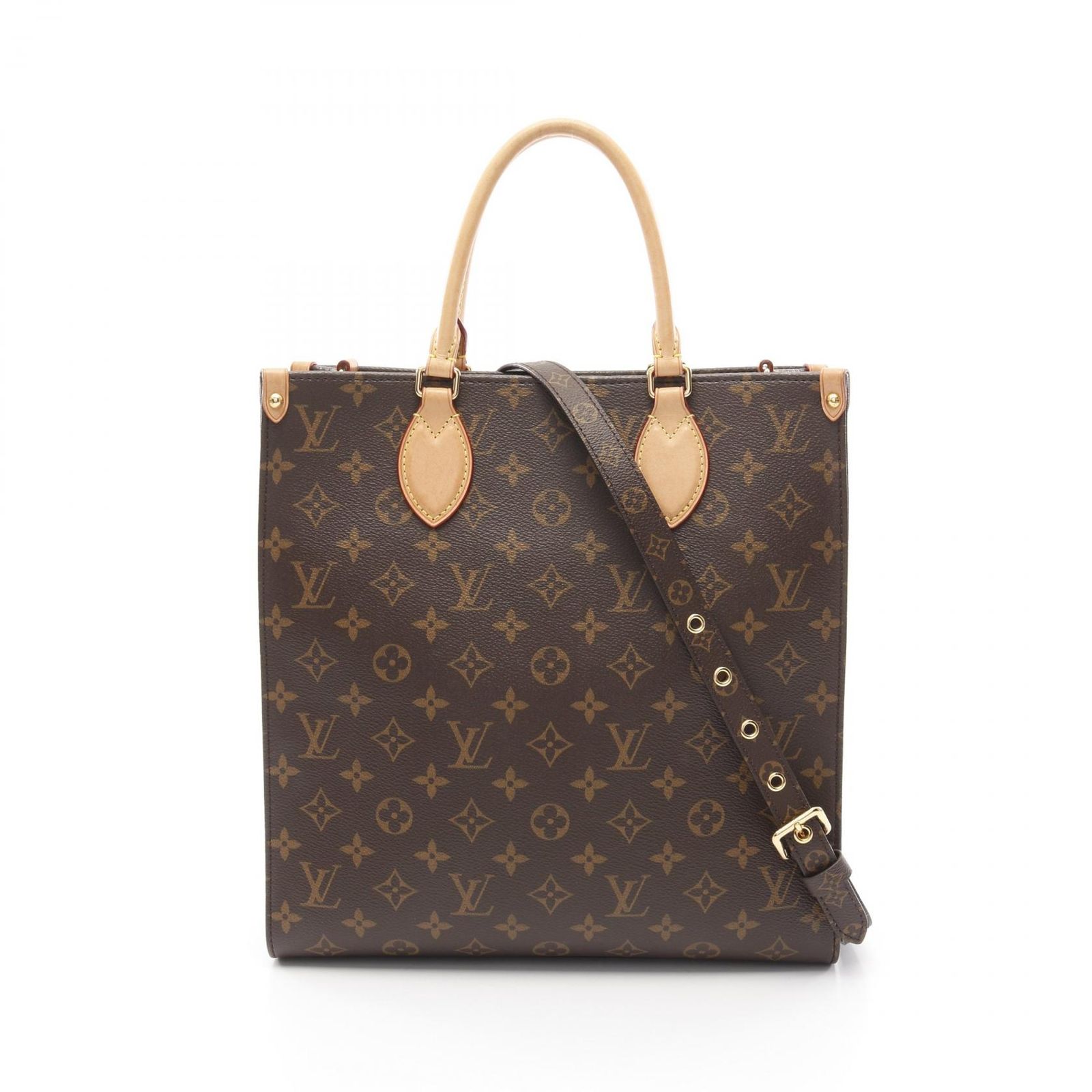 ルイ ヴィトン LOUIS VUITTON トートバッグ サックプラ PM M45848 PVCコーティングキャンバス レザー サック プラPM レディース Used A