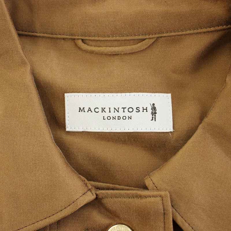マッキントッシュ ロンドン MACKINTOSH LONDON フィブリルサテンシャツ ブラウス 長袖 38 茶 ブラウン G5M01-203-42 /YT レディース マッキントッシュ ロンドン MACKINTOSH LONDON フィブリルサテン