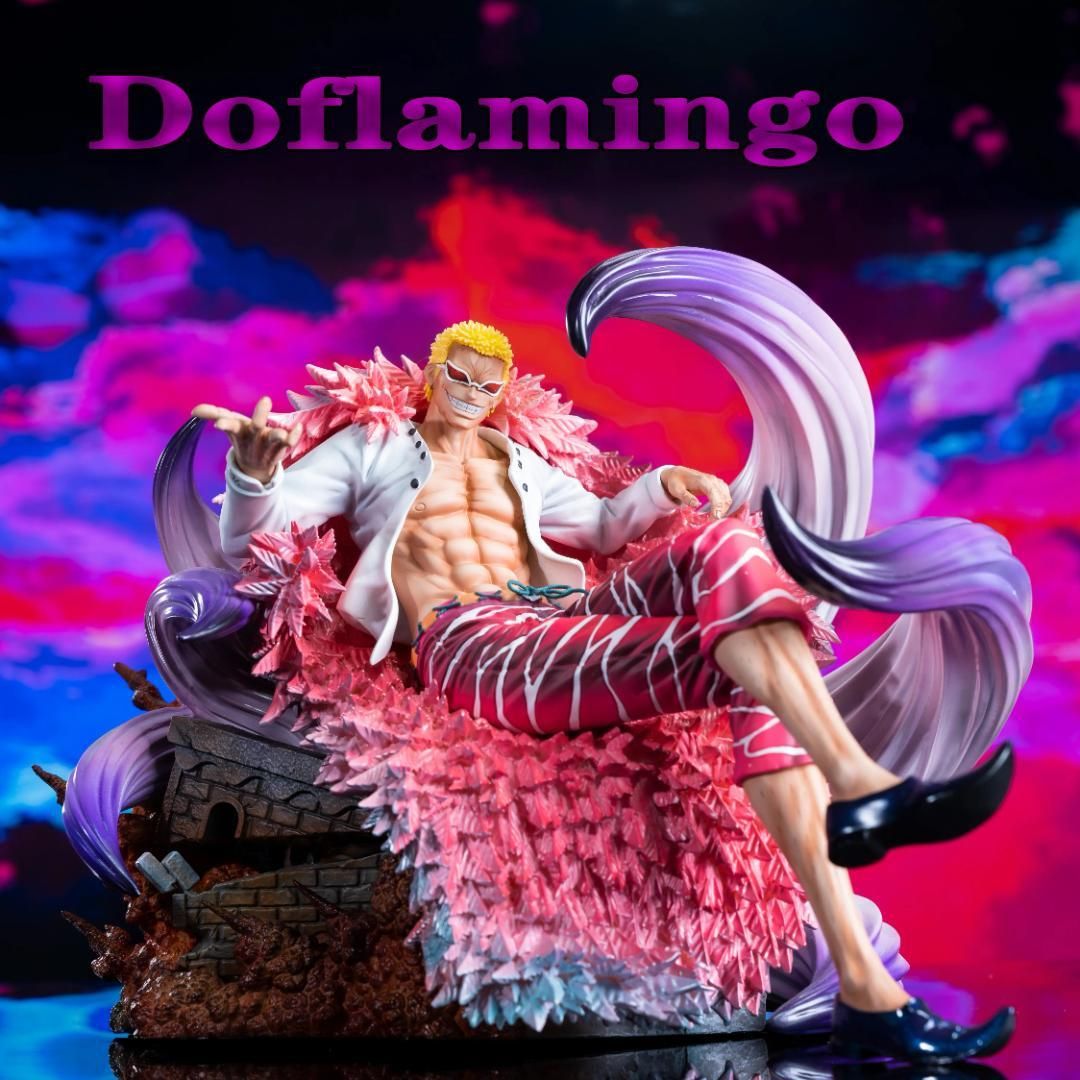 ワンピース ドフラミンゴ フィギュア ガレージキット popサイズ BTスタジオ ワンピース ドフラミンゴ フィギュア ガレージキット popサイズ