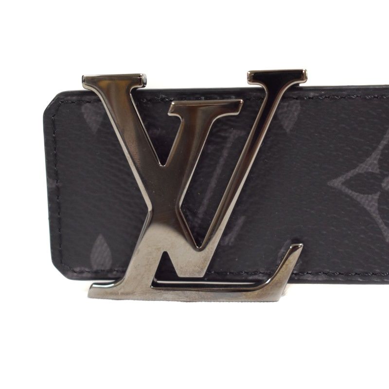 現行　美品　ルイヴィトン モノグラム サンチュール エクリプス LV 黒　カーキ LOUIS VUITTON - 現行 美品 ルイヴィトン モノグラム サン