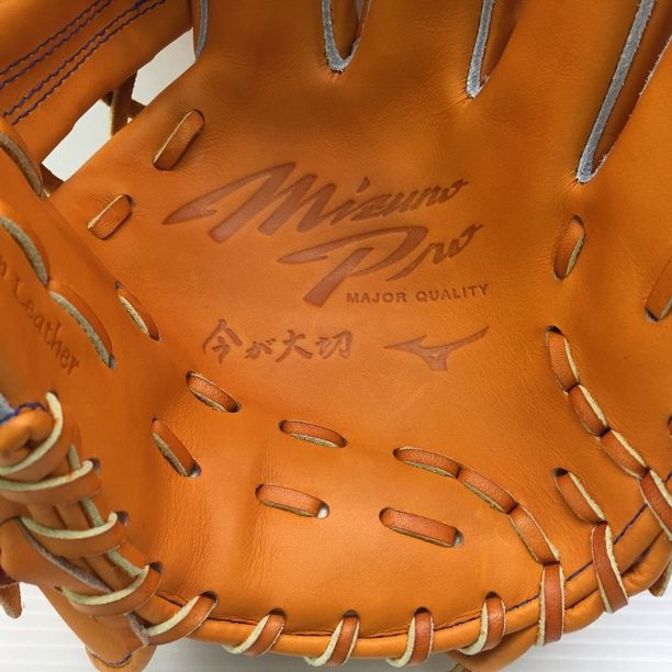 中古品 ミズノ MIZUNO ミズノプロ 硬式 内野手用グローブ 1AJGH29013 TM型 HAGA 石井琢朗氏共同開発グラブ 8888