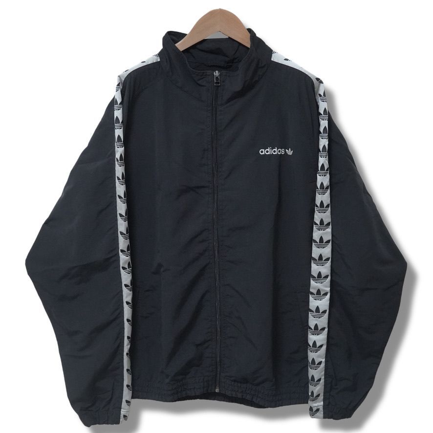 ；*；様 【人気商品】adidas 00s トラックジャケット ナイロンジャケッ アディダス オリジナルス ナイロンジャケット XL ブラック 00s