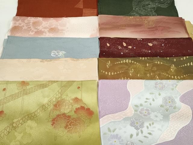 平和屋本店 和装小物 帯揚げ10枚 DZAA10937kh5