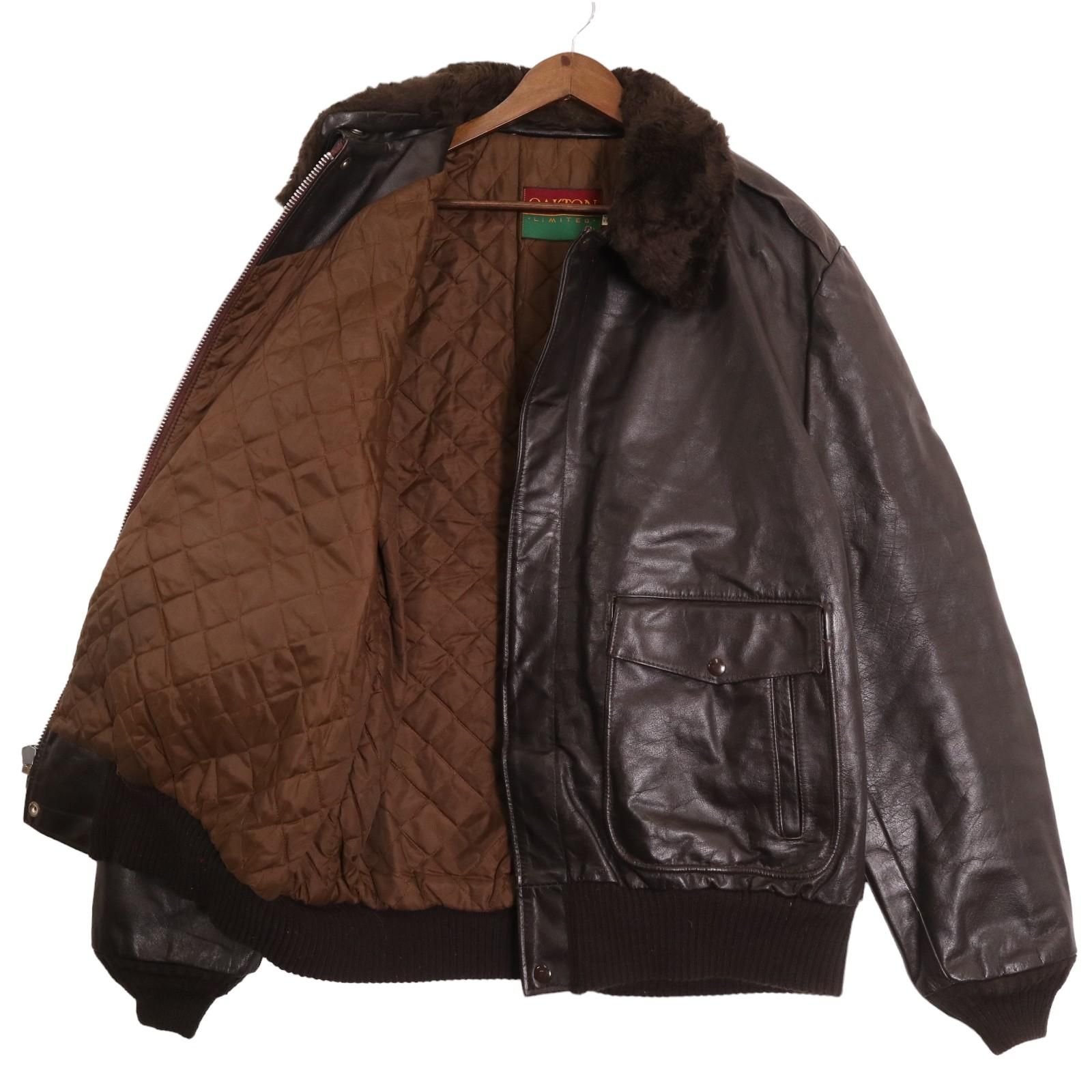 フランス軍 70s Mic cuir レザージャケット フライトジャケット