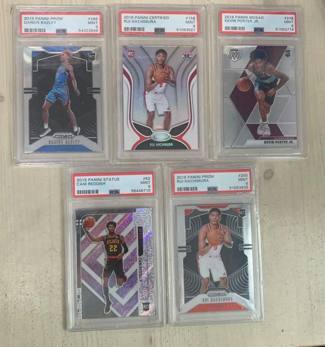 NBA ルーキー レベルカード （ 9 グレード)