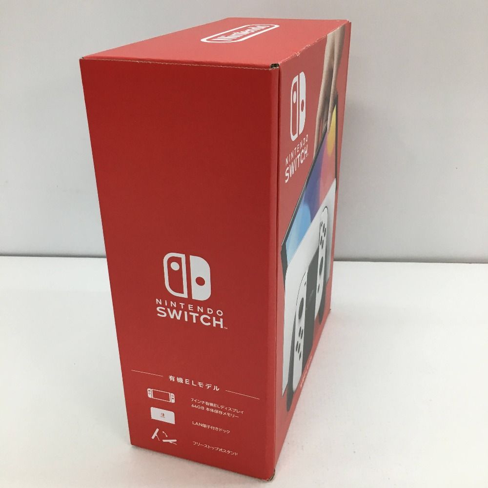 05w06026 【未使用 Nintendo Switch】ニンテンドースイッチ本体 有機ELモデル ホワイト ＊検品開封済み＊ ゲームハード 【未使用品】  - メルカリ