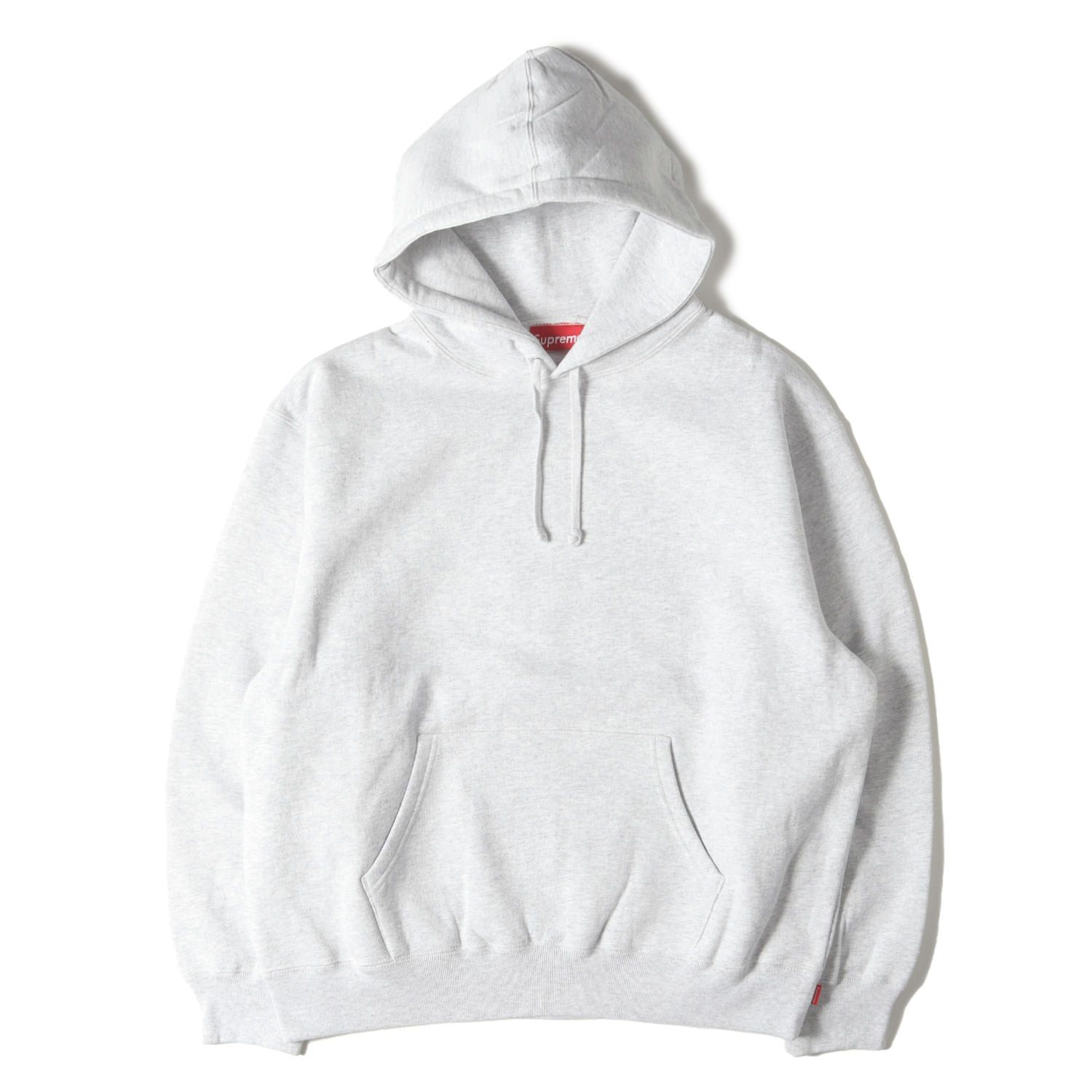 Supreme フーディー　カラー:アッシュグレー　XL シュプリーム ボックスロゴ パーカー (FW23) アッシュグレー
