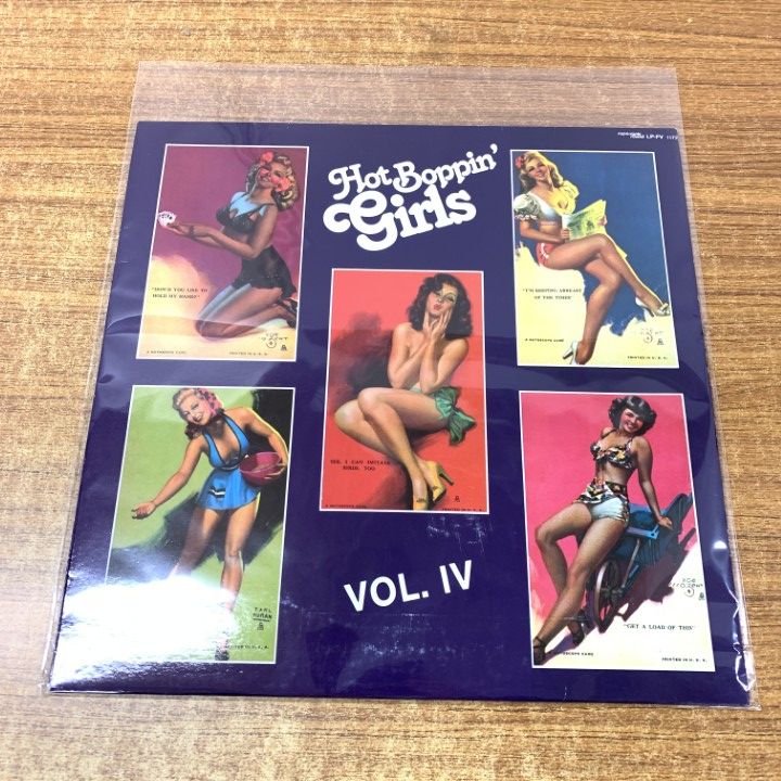 Somewhere Between:12インチオムニバスレコード未開封品 △01)【同梱不可】オムニバス/Various/Hot Boppin Girls Vol.IV