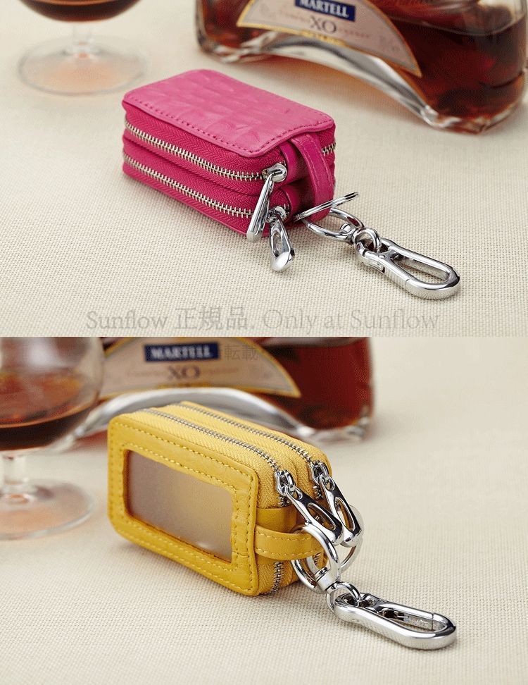 アルファロメオ ジュリエッタ本革 クロコ型押し キーケース メンズ